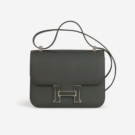 Hermès Constance 24 - Vert Mangrove Epsom | Palladium Hardware