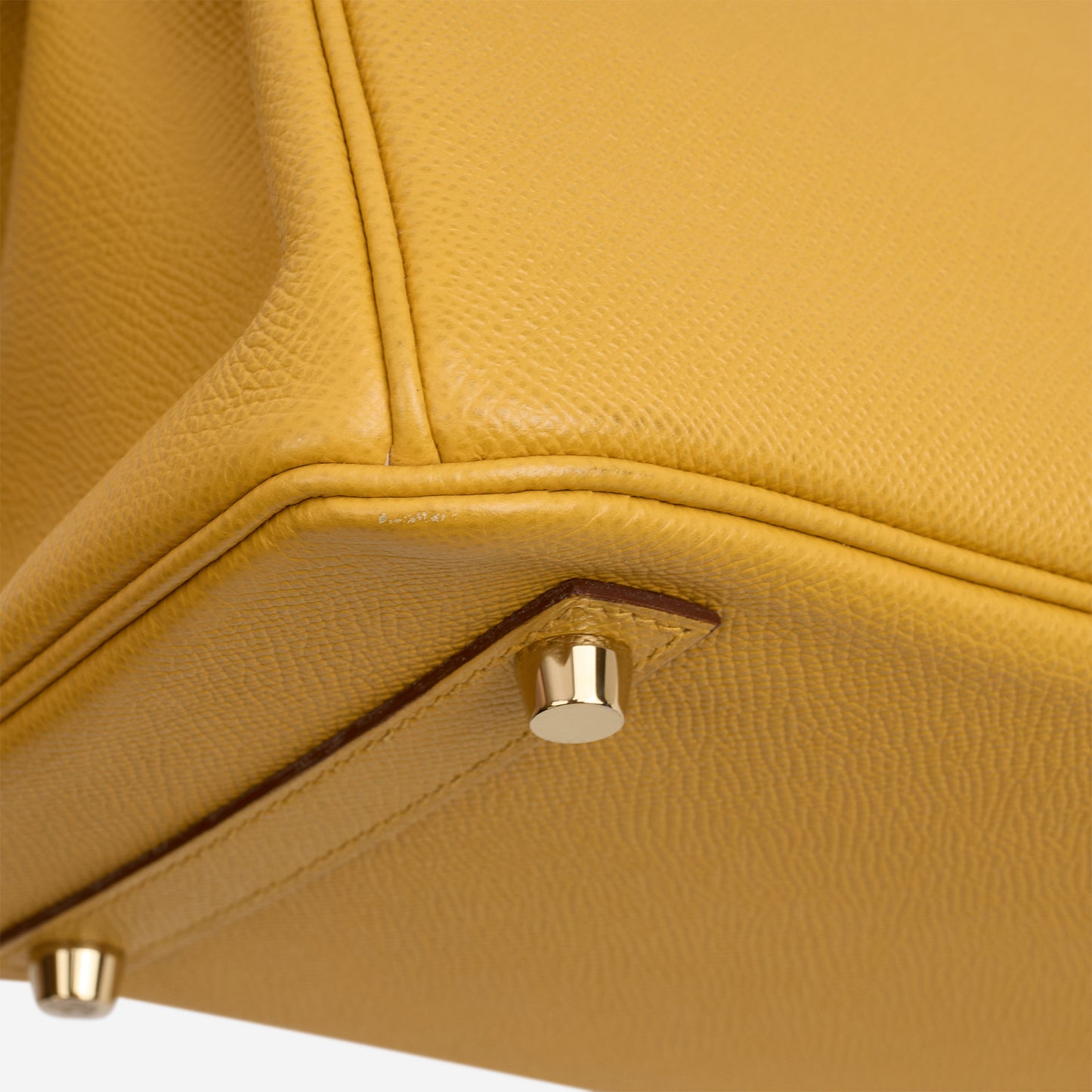 Hermès Birkin 30 - Jaune Ambre Epsom Retourne | Gold Hardware