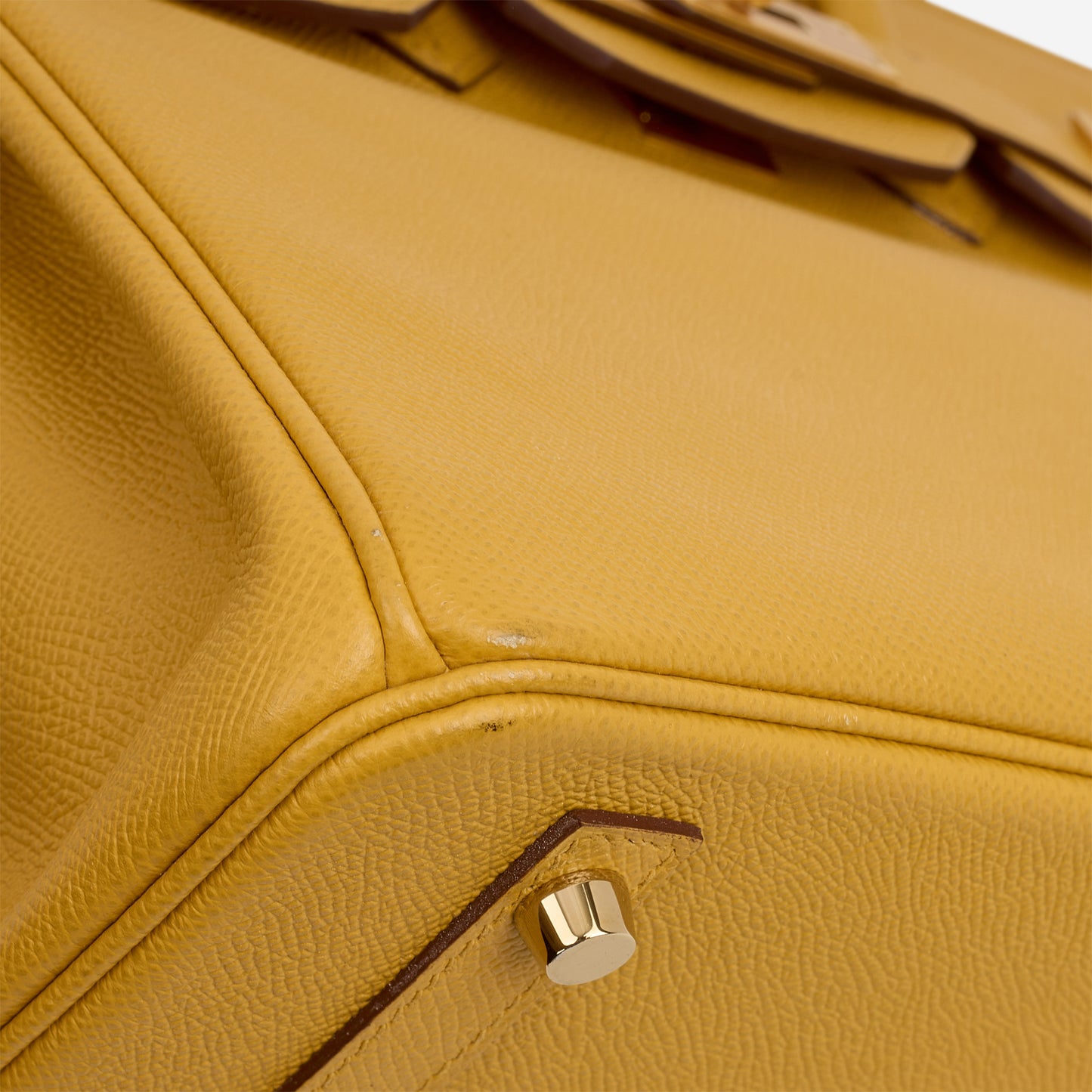 Hermès Birkin 30 - Jaune Ambre Epsom Retourne | Gold Hardware