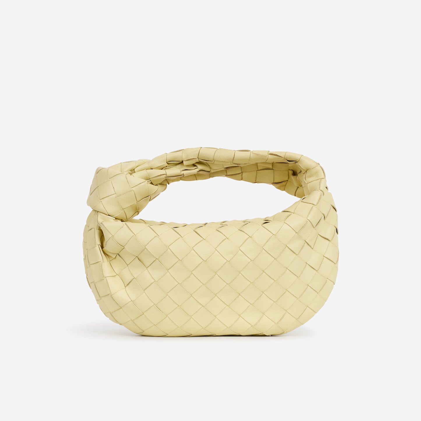 Bottega Veneta Mini Jodie - Ice Cream Intrecciato | Silver Hardware