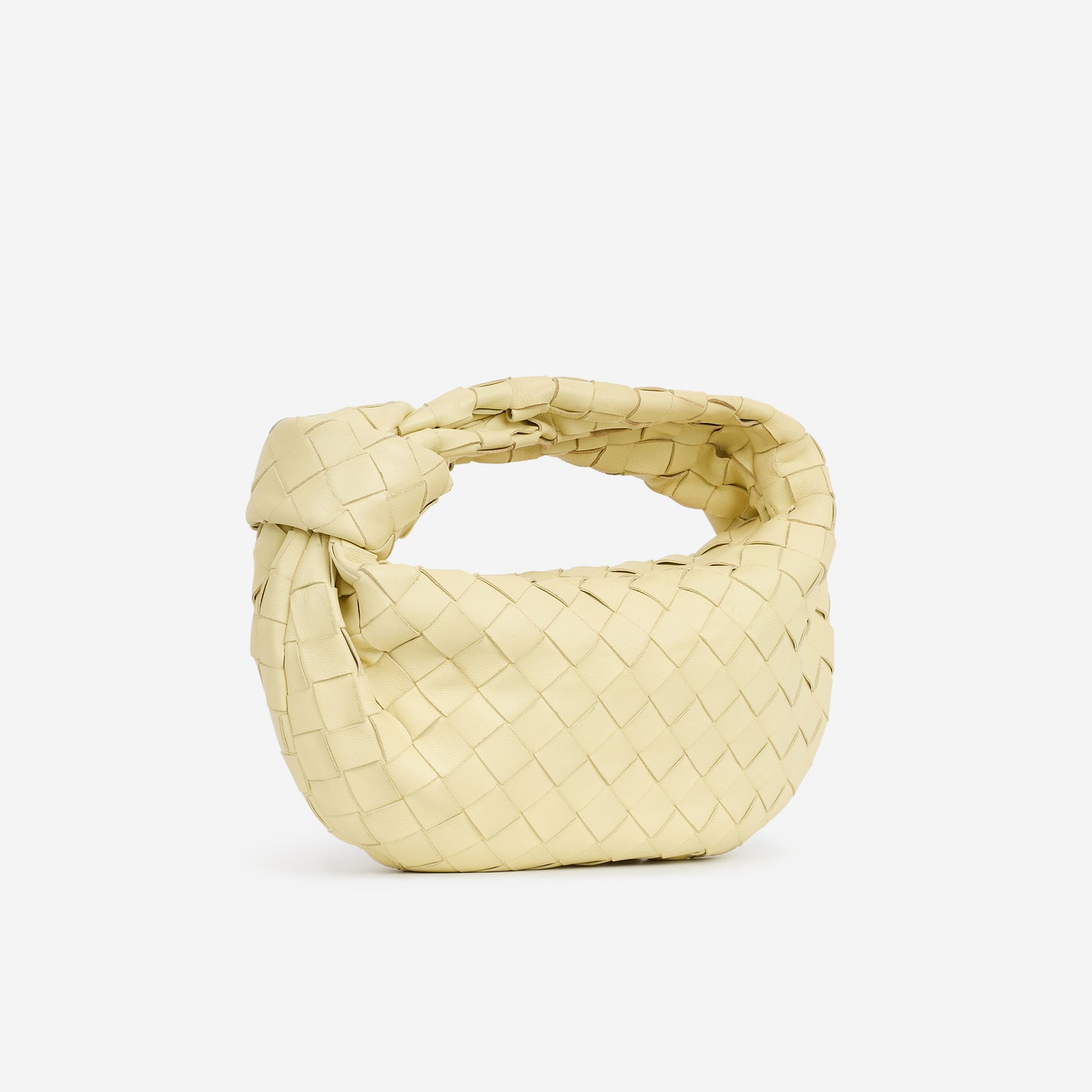 Bottega Veneta Mini Jodie - Ice Cream Intrecciato | Silver Hardware