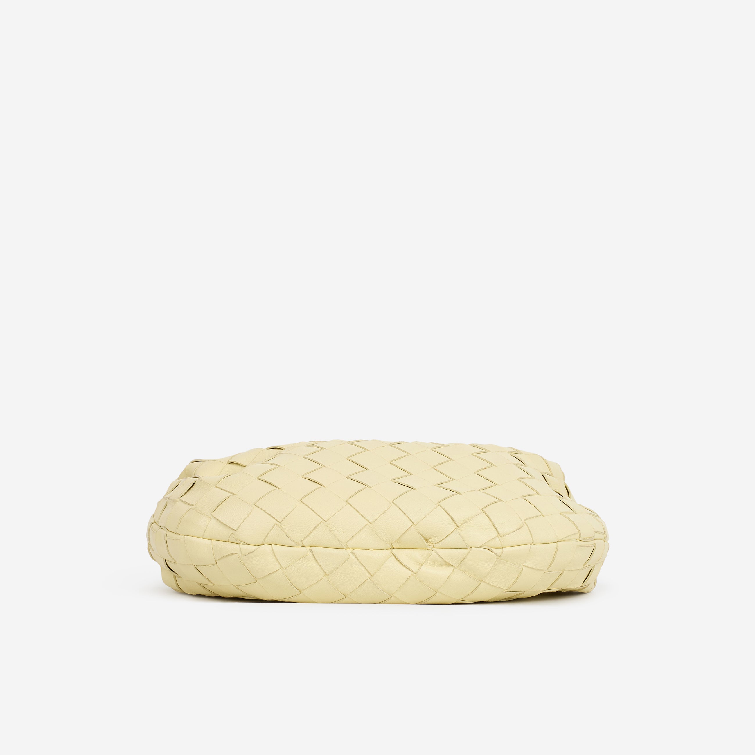 Bottega Veneta Mini Jodie - Ice Cream Intrecciato | Silver