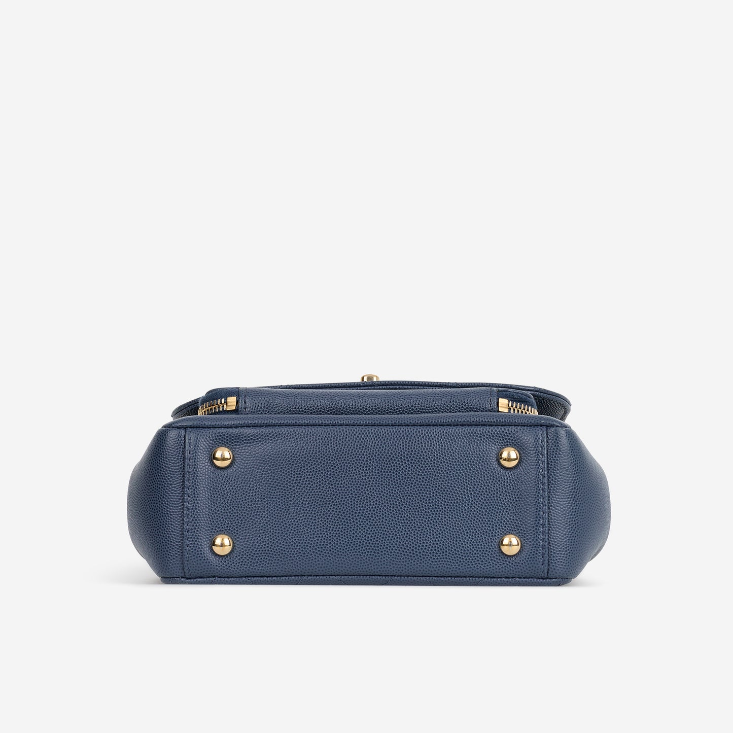 Chanel Small Business Affinity - Blue Caviar | Champagne Gold Hardware