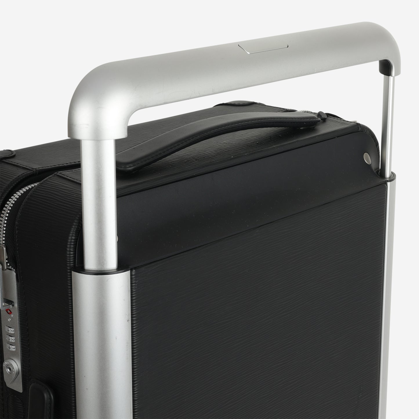 Louis Vuitton Horizon 55 Suitcase - Black Epi Leather | Silver Hardware