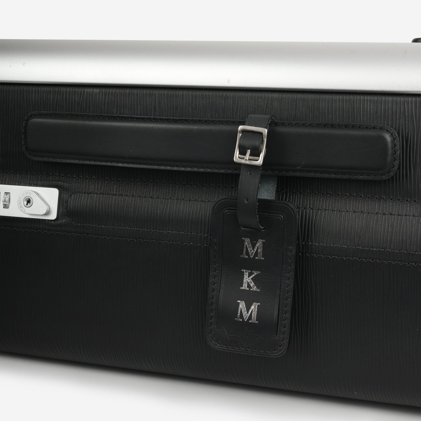 Louis Vuitton Horizon 55 Suitcase - Black Epi Leather | Silver Hardware