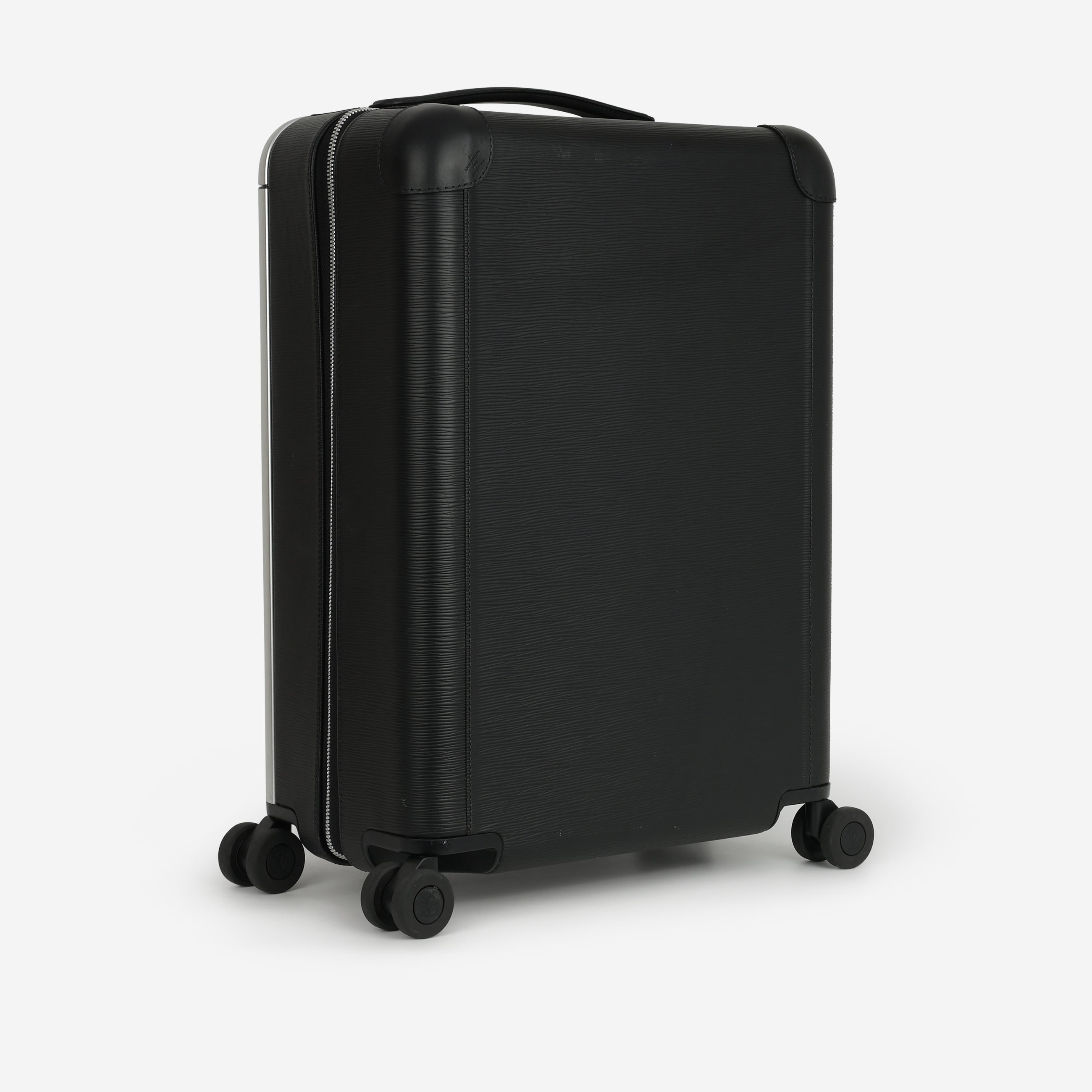 Louis Vuitton Horizon 55 Suitcase Black Epi Leather Silver