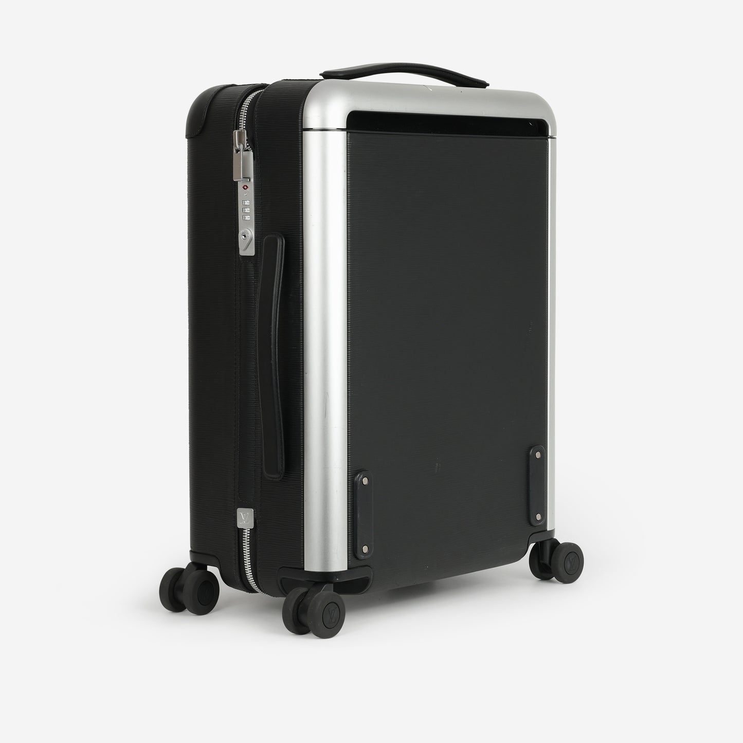 Louis Vuitton Horizon 55 Suitcase - Black Epi Leather | Silver Hardware