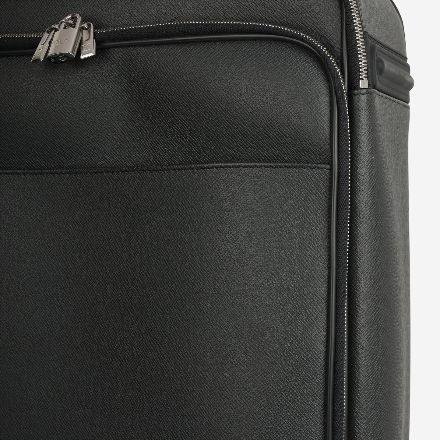 Louis Vuitton Pégase 55 Suitcase - Black Taiga Leather | Silver Hardware
