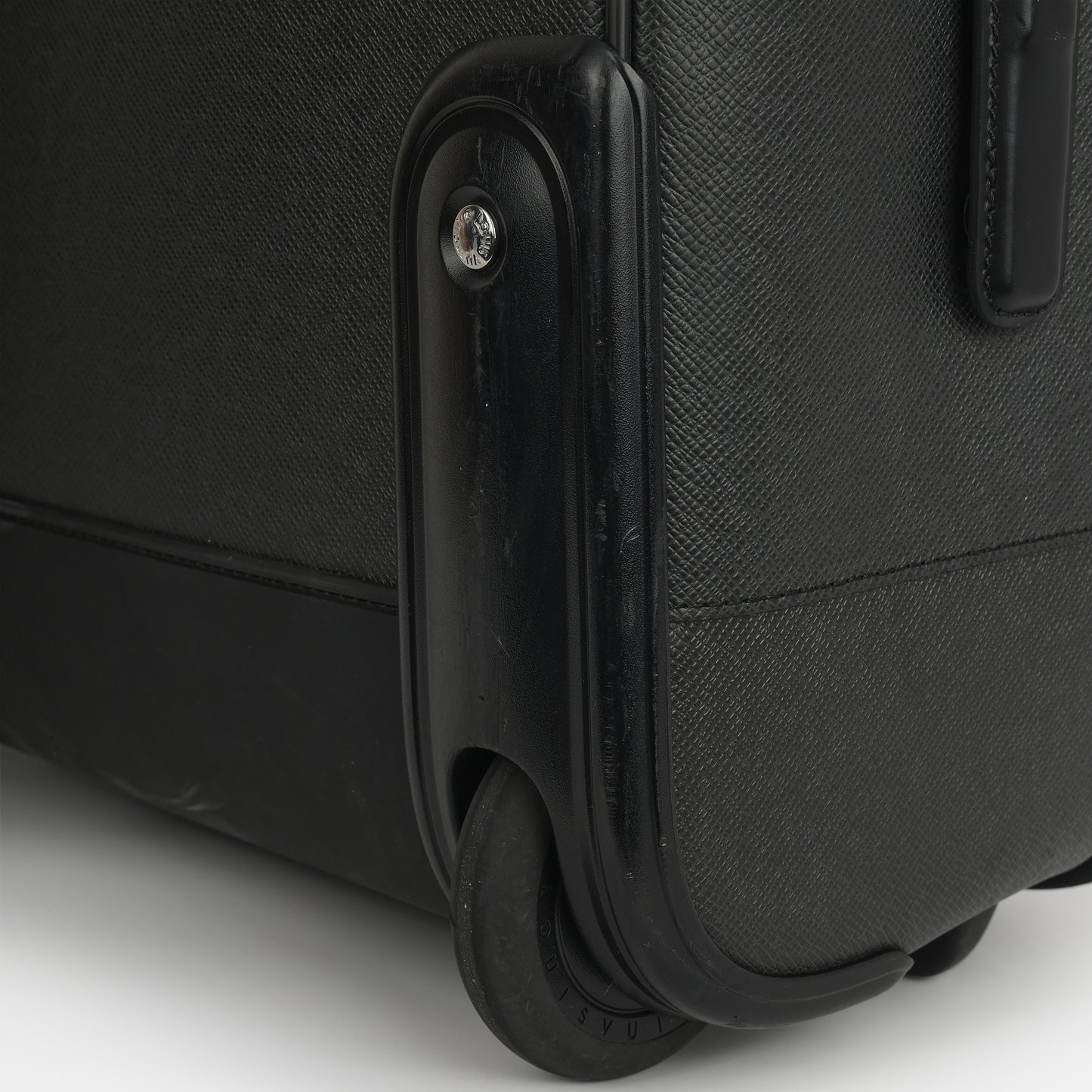 Louis Vuitton Pégase 55 Suitcase - Black Taiga Leather | Silver Hardware