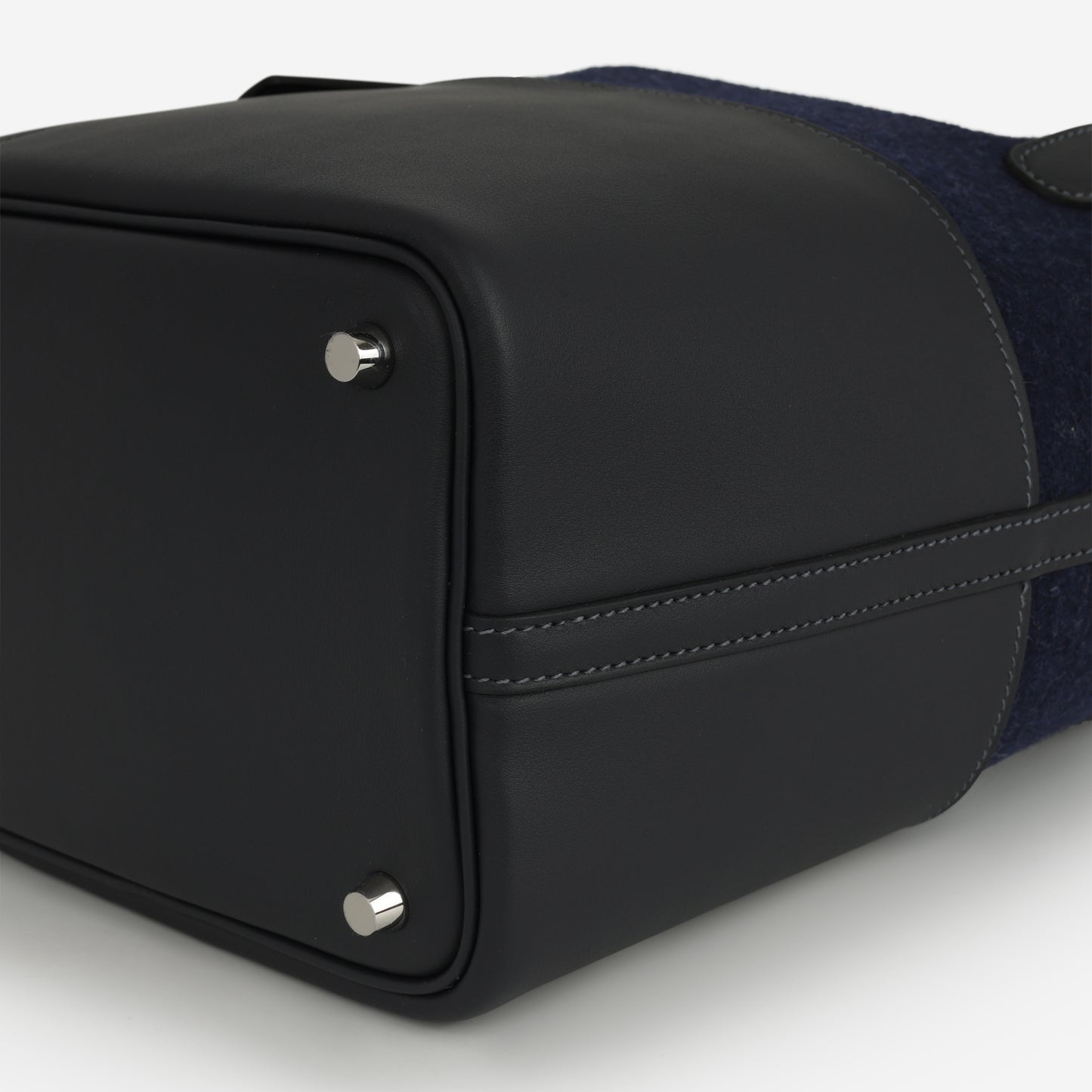 Hermès Picotin 18 Go Team - Caban / Bleu Nuit / Bleu de France | Palladium Hardware