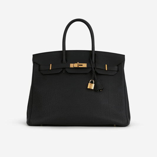 Hermès Birkin 35 - Black Togo | Gold Hardware