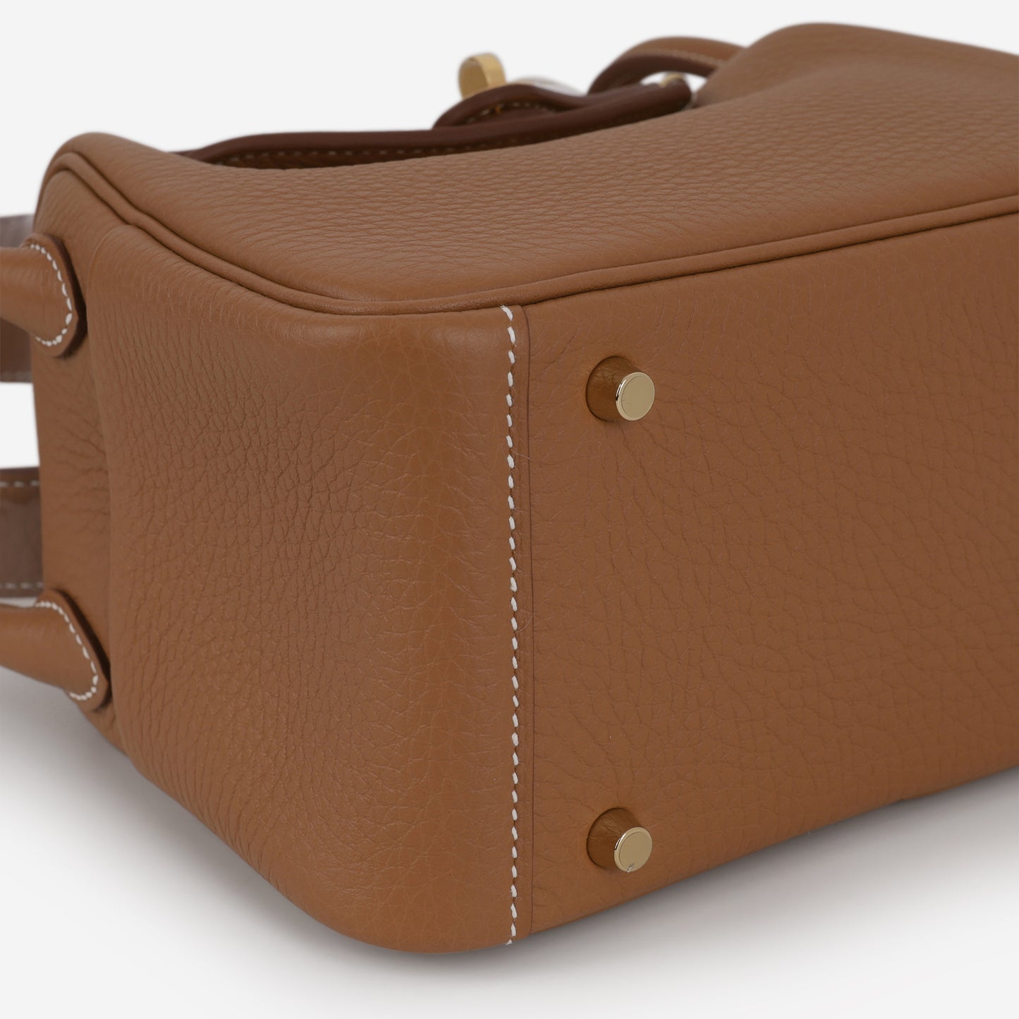 Hermès Mini Lindy - Gold Clemence | Gold Hardware
