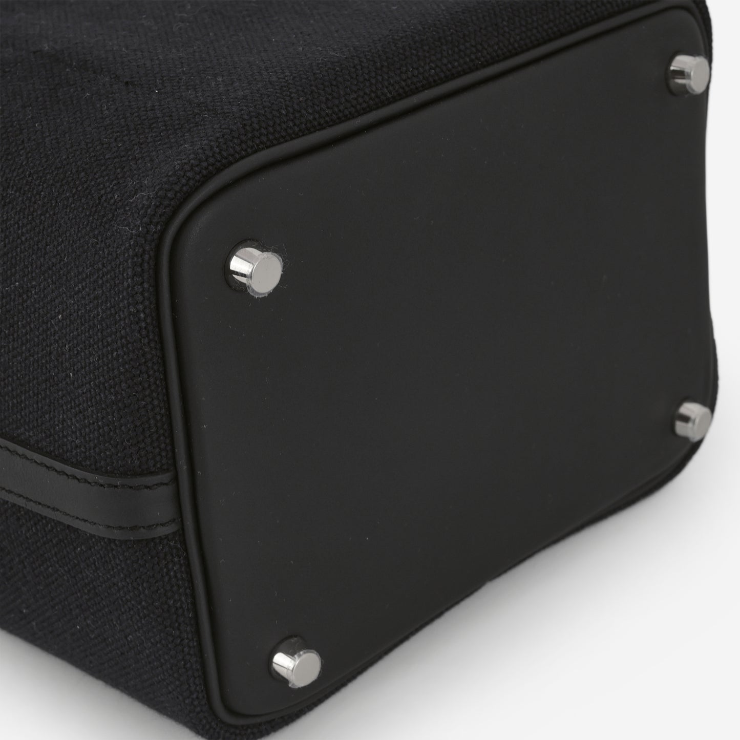 Hermès Picotin 18 Cargo - Noir Canvas / Swift | Palladium Hardware