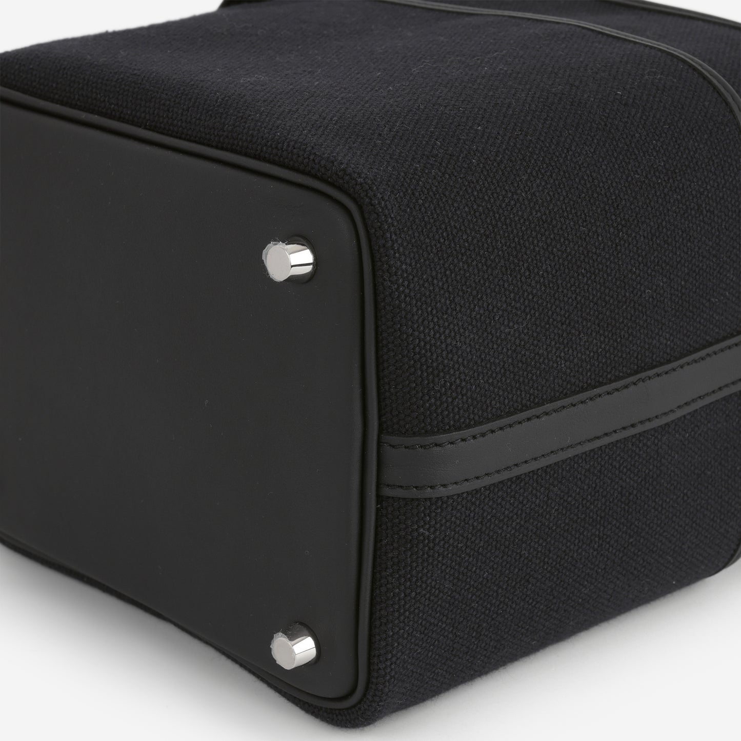 Hermès Picotin 18 Cargo - Noir Canvas / Swift | Palladium Hardware