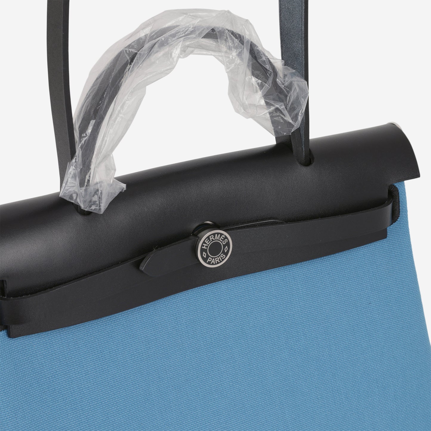 Hermès Herbag 31 - Bleu Jean / Black Hunter | Palladium Hardware