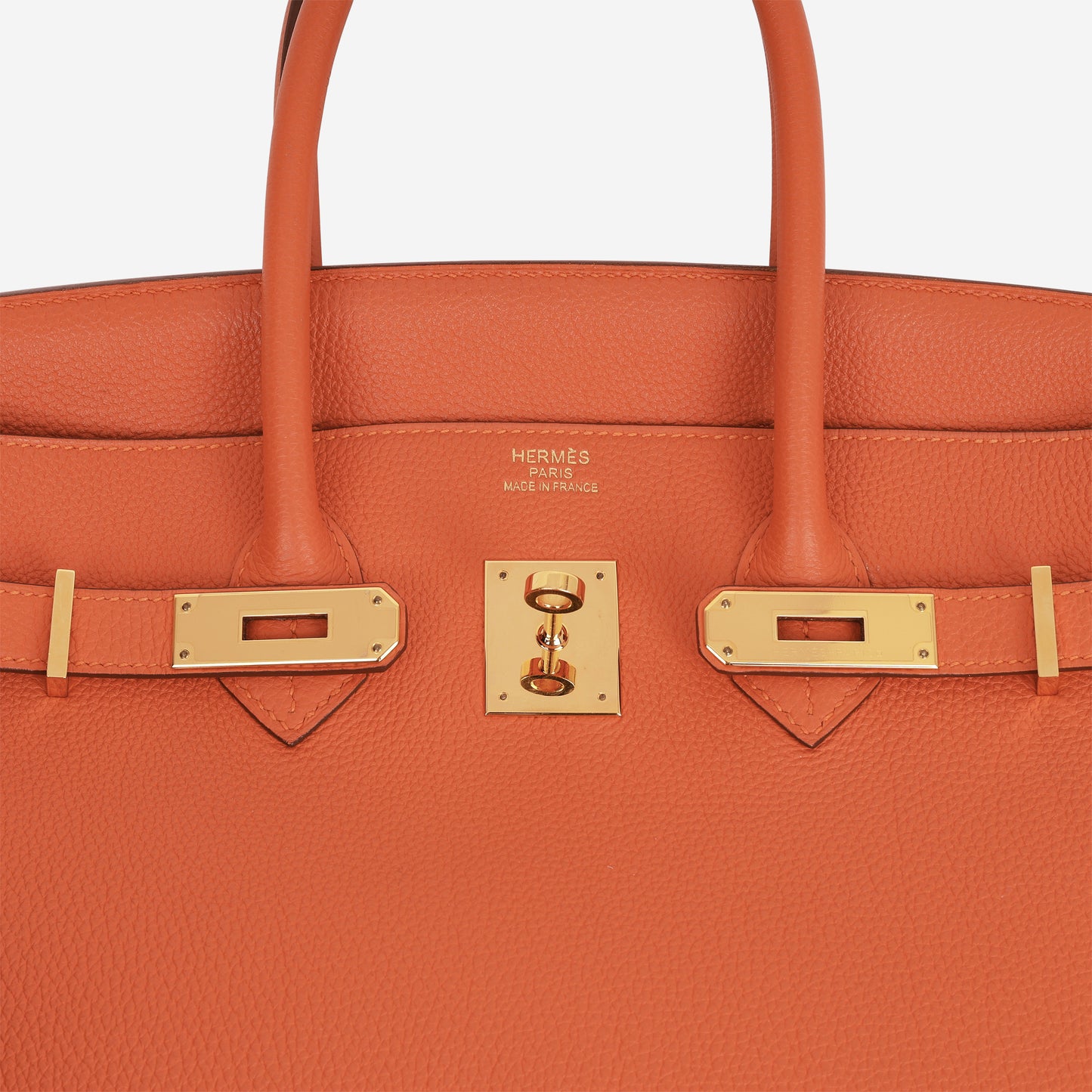 Hermès Birkin 35 - Feu Togo | Gold Hardware