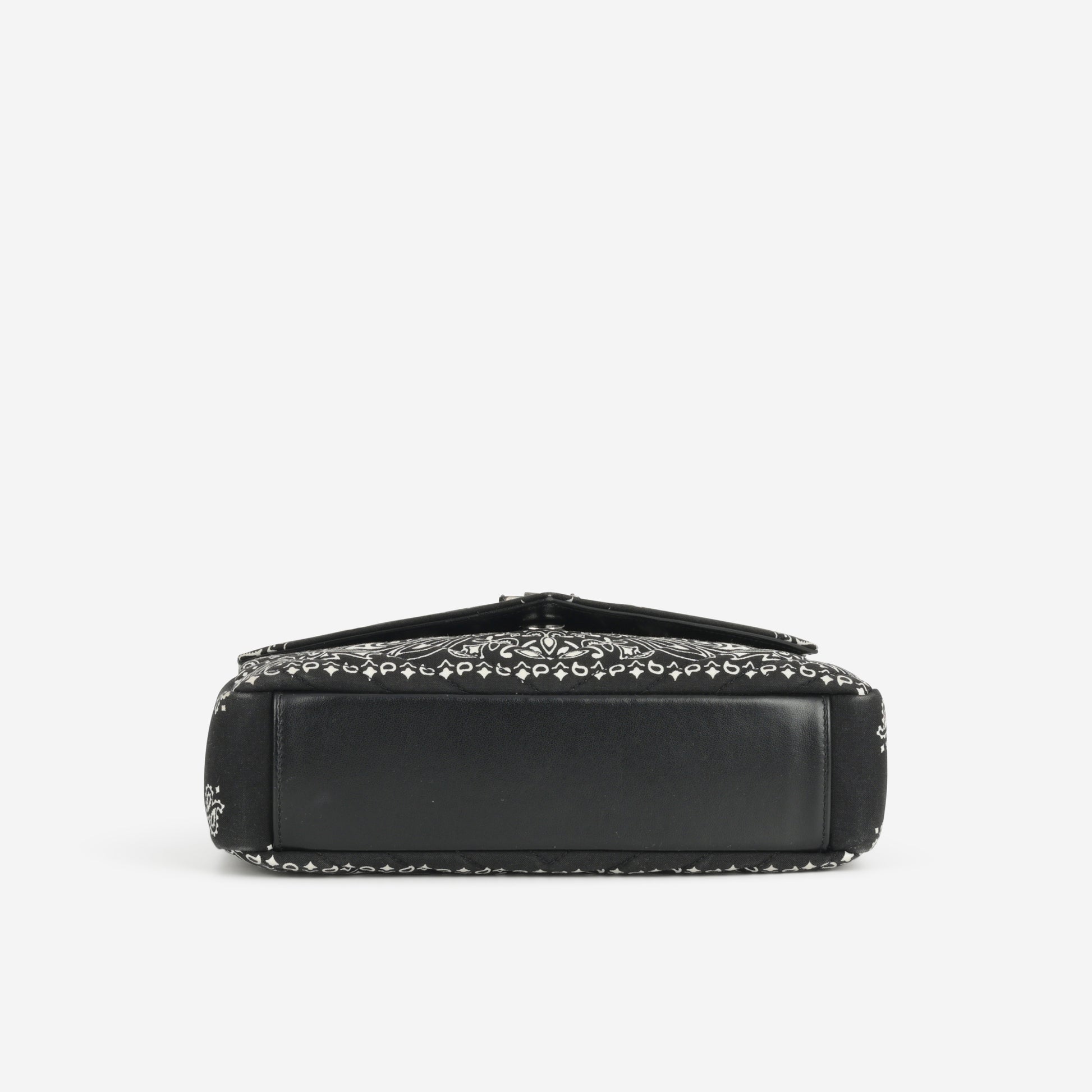 Saint Laurent Medium College - Bandana Print Canvas | Silver Hardware - Bagista