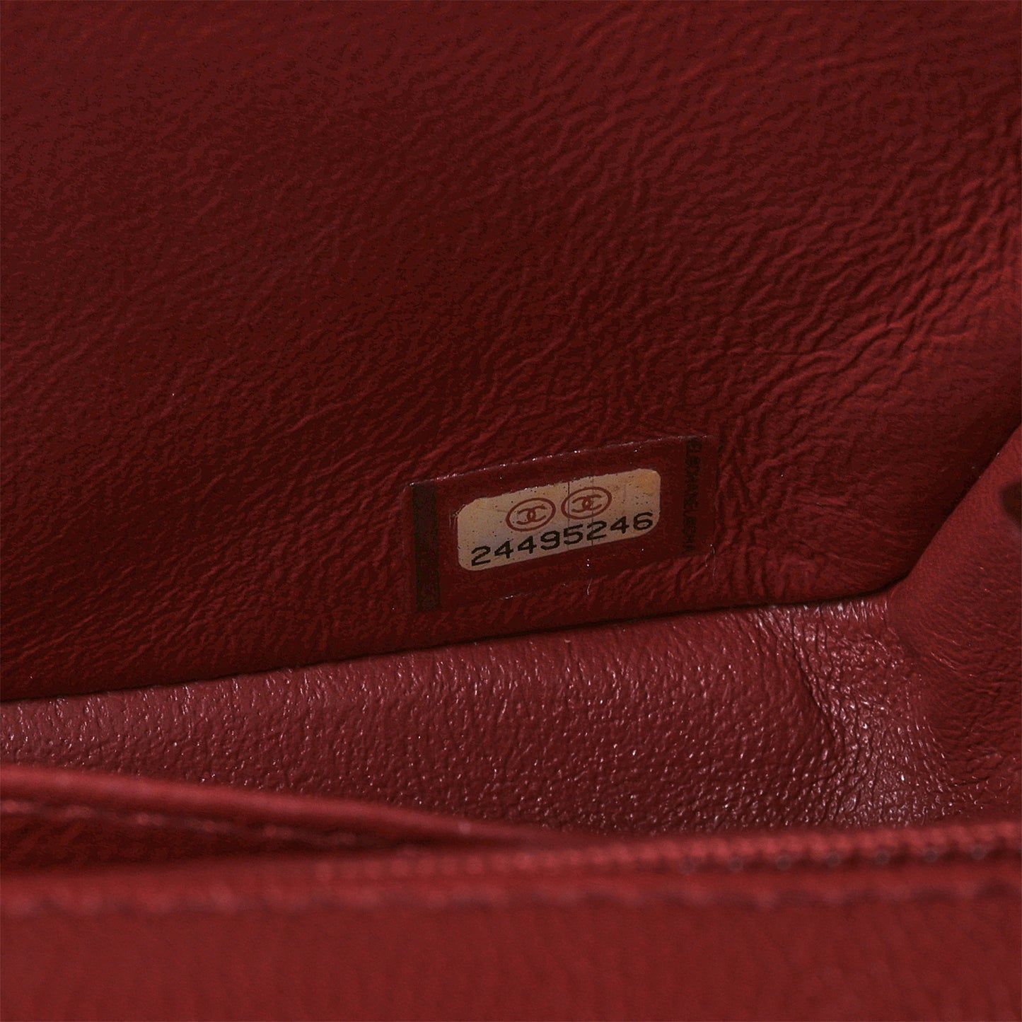 Chanel Mini Rectangular - Red Caviar | Silver Hardware