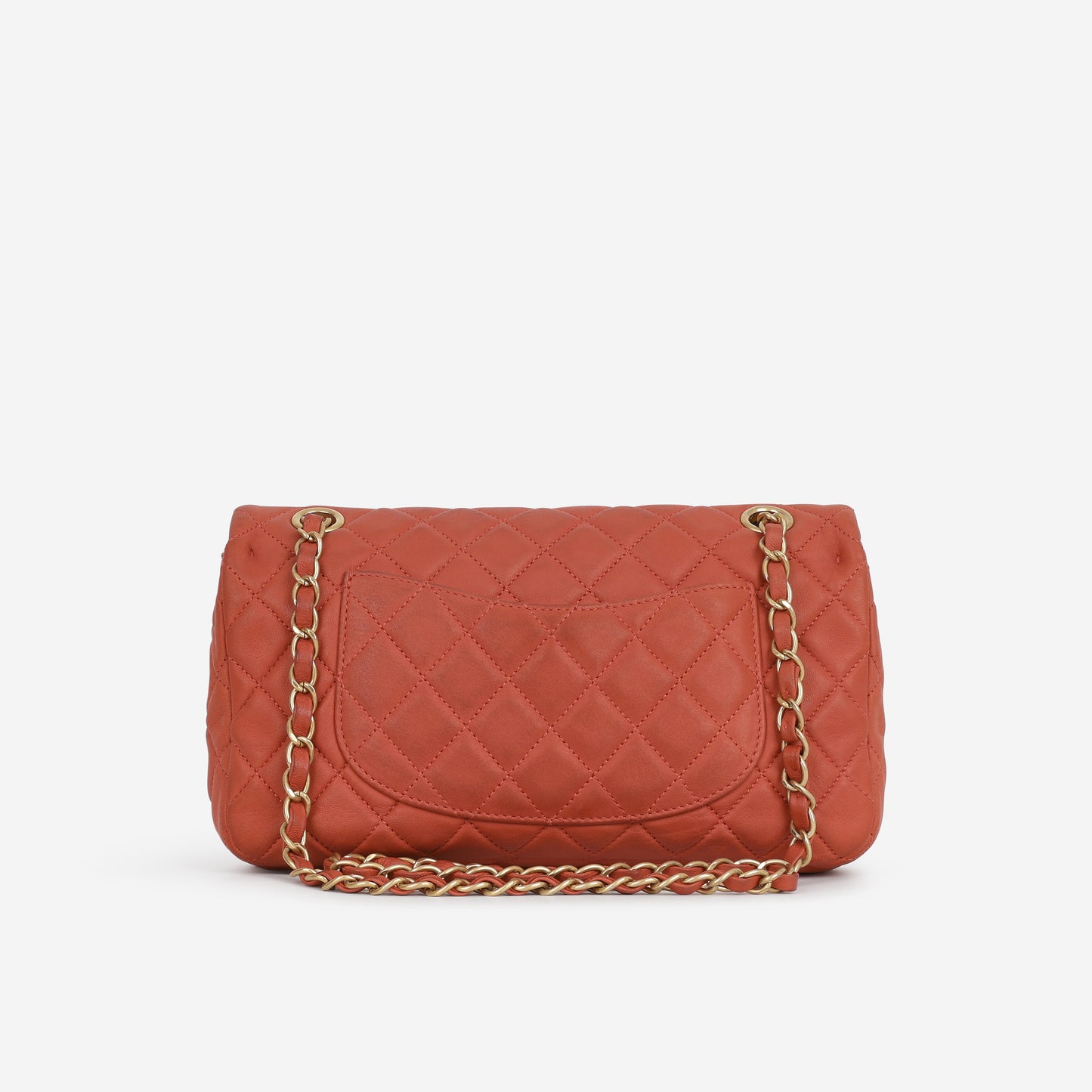Chanel Valentine Charm Chain Flap - Red Lambskin | Gold Hardware