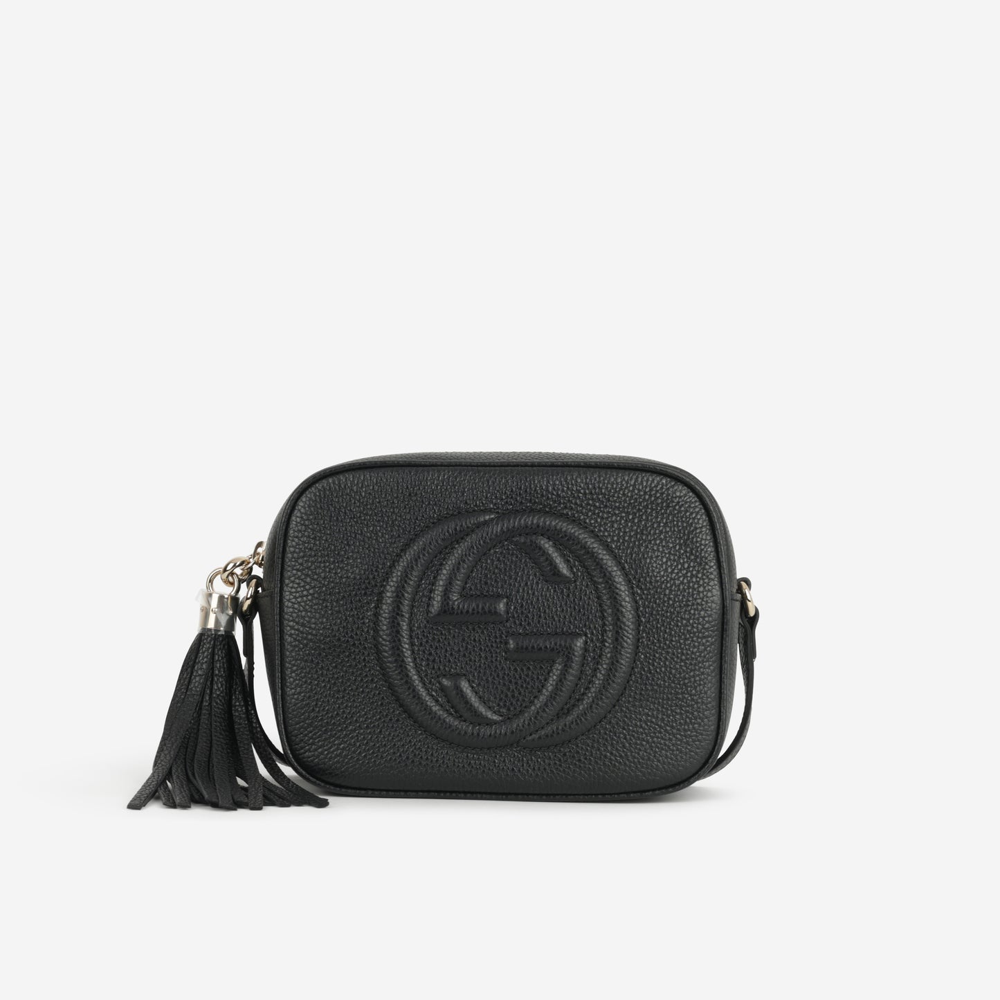 Gucci Soho Disco Crossbody - Black Taurillon | Gold Hardware