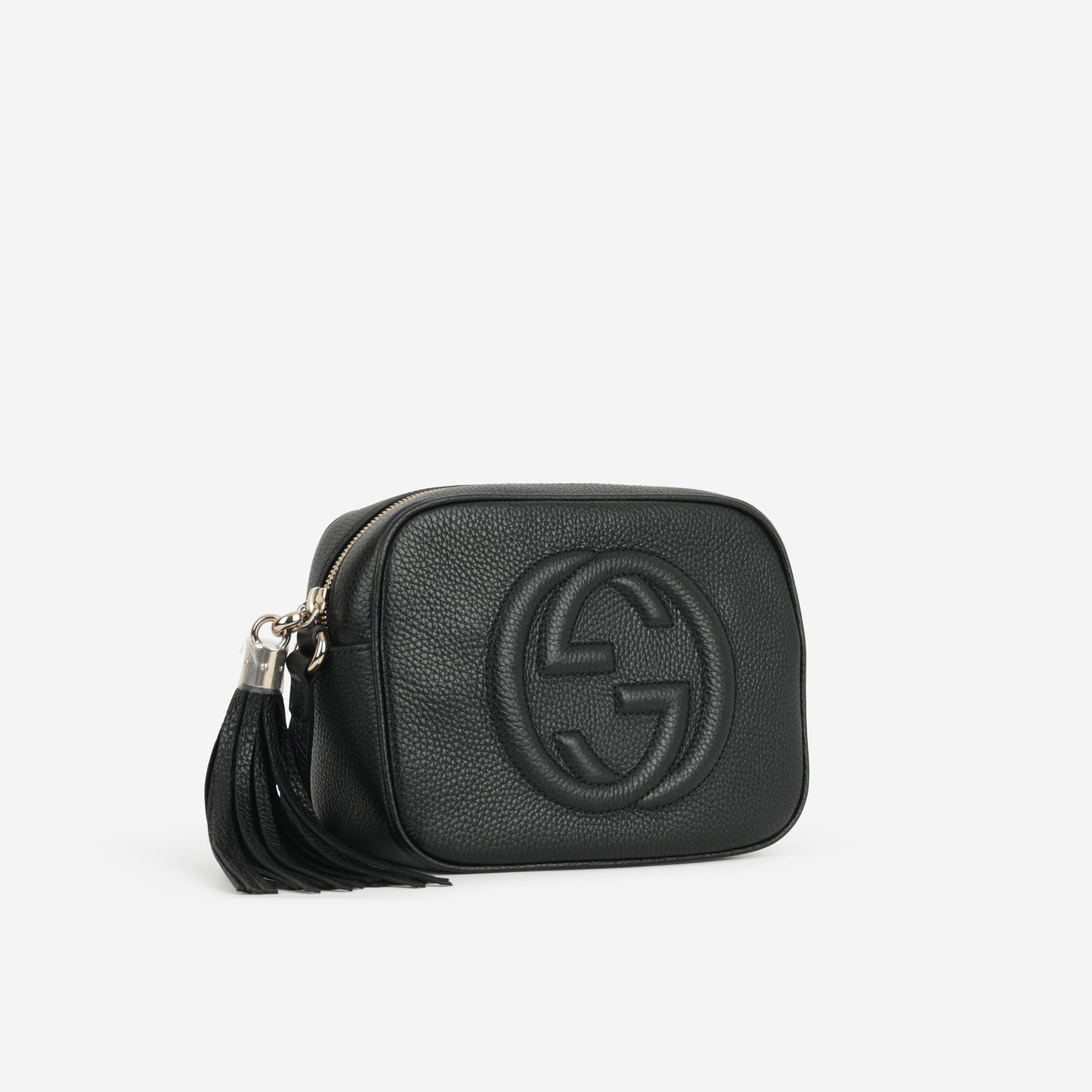 Gucci Soho Disco Crossbody - Black Taurillon | Gold Hardware