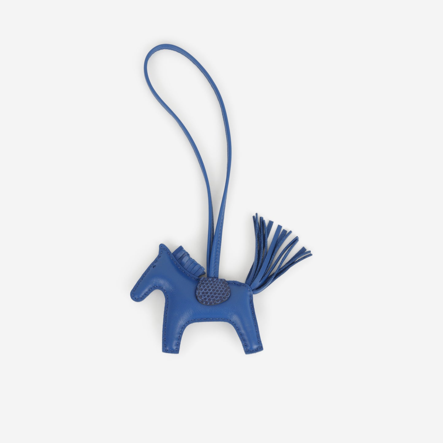 Hermès Rodeo PM Touch - Bleu France / Bleu Saphir Lizard