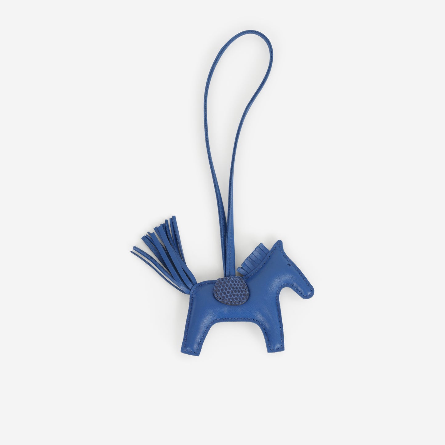 Hermès Rodeo PM Touch - Bleu France / Bleu Saphir Lizard