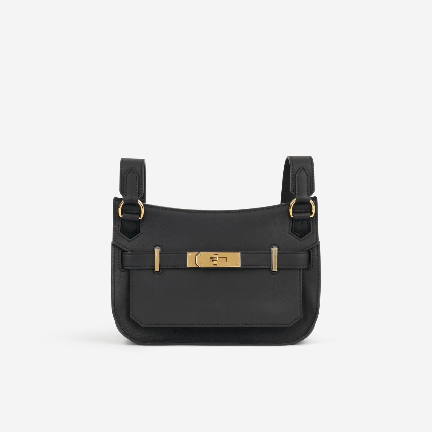 Hermès Mini Jypsiere - Black Swift | Gold Hardware