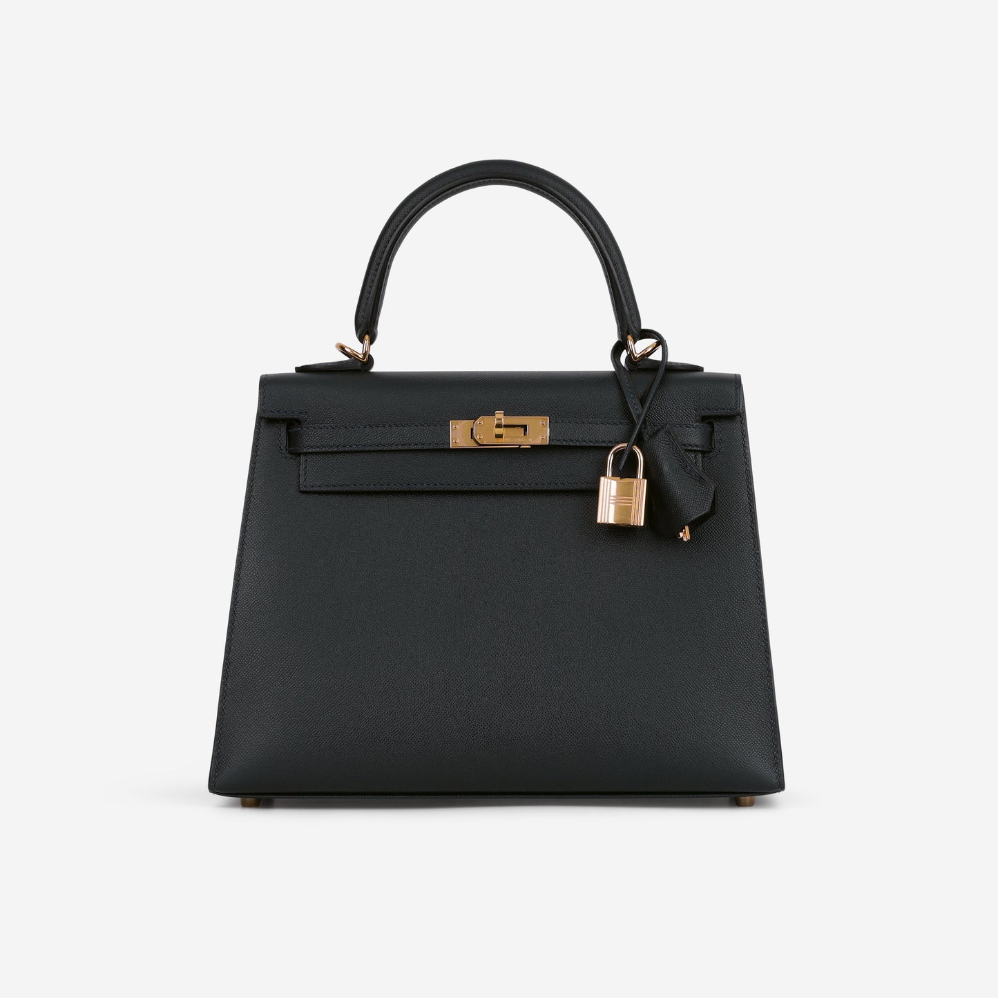 Hermès Kelly 25 - Vert Rousseau Madame | Gold Hardware