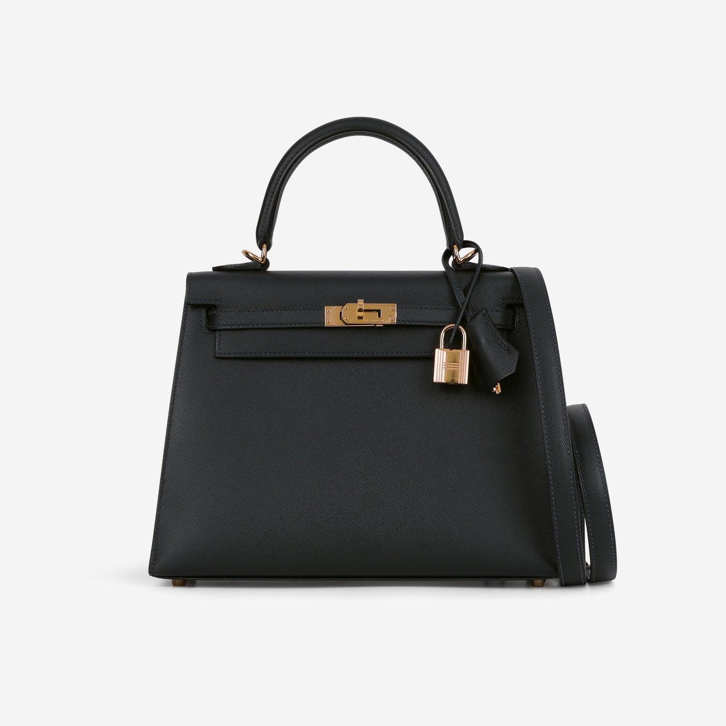 Hermès Kelly 25 - Vert Rousseau Madame | Gold Hardware