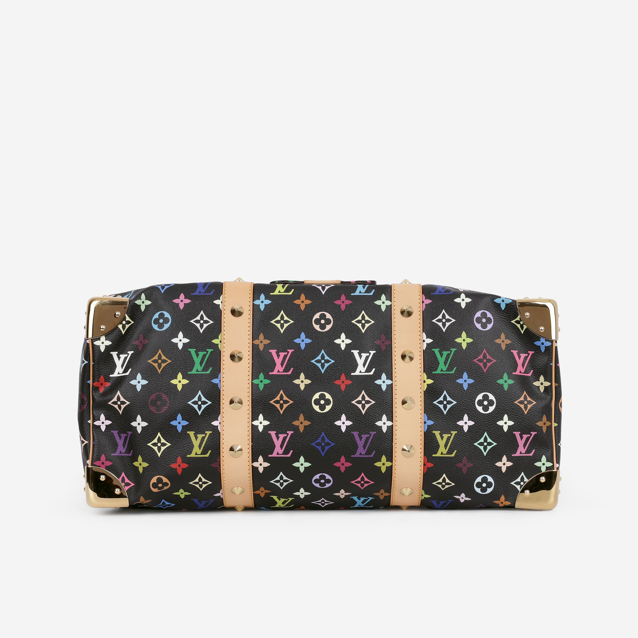 Louis Vuitton Takashi Murakami Keepall 45 Black Multicolore