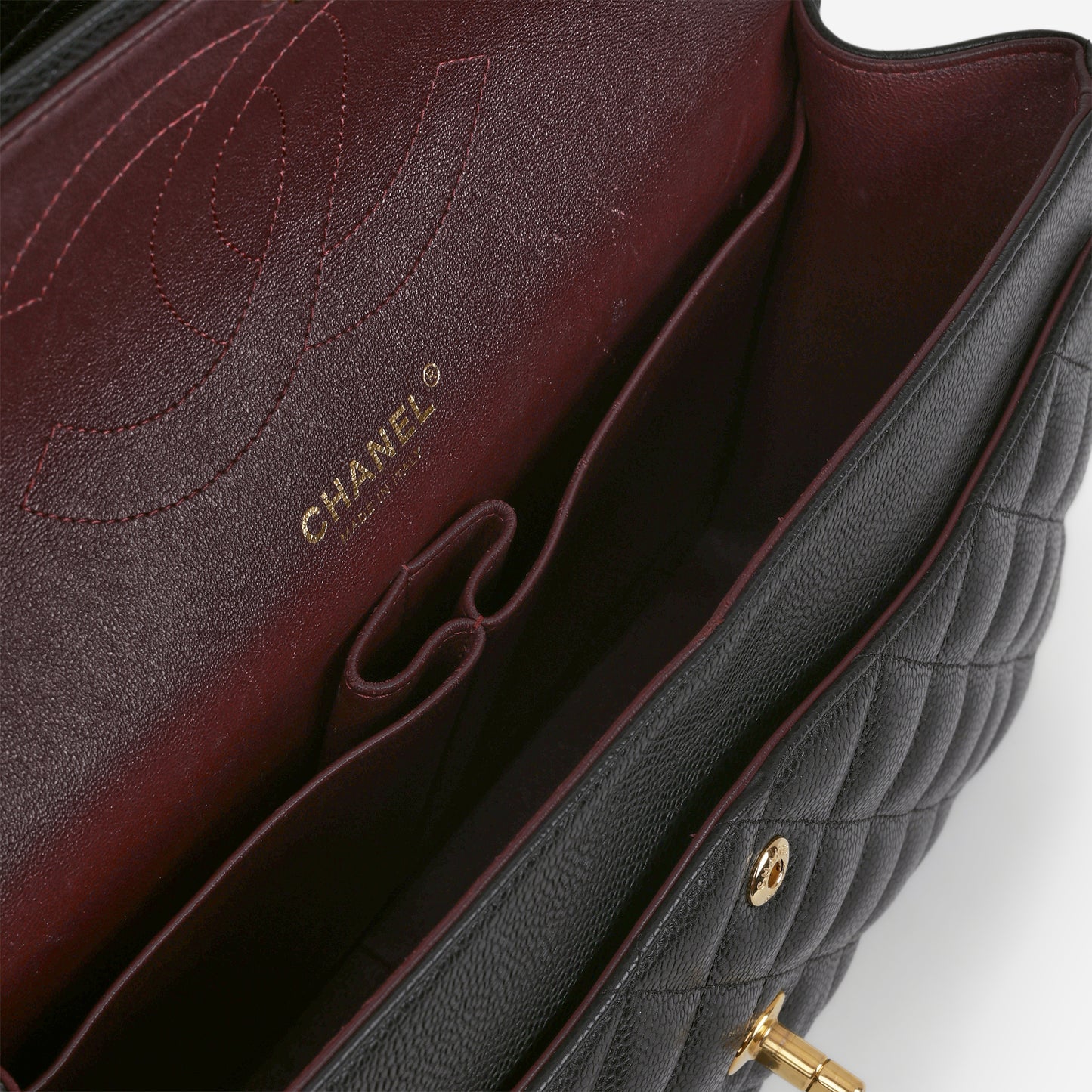 Chanel Jumbo Classic Flap - Black Caviar | Gold Hardware