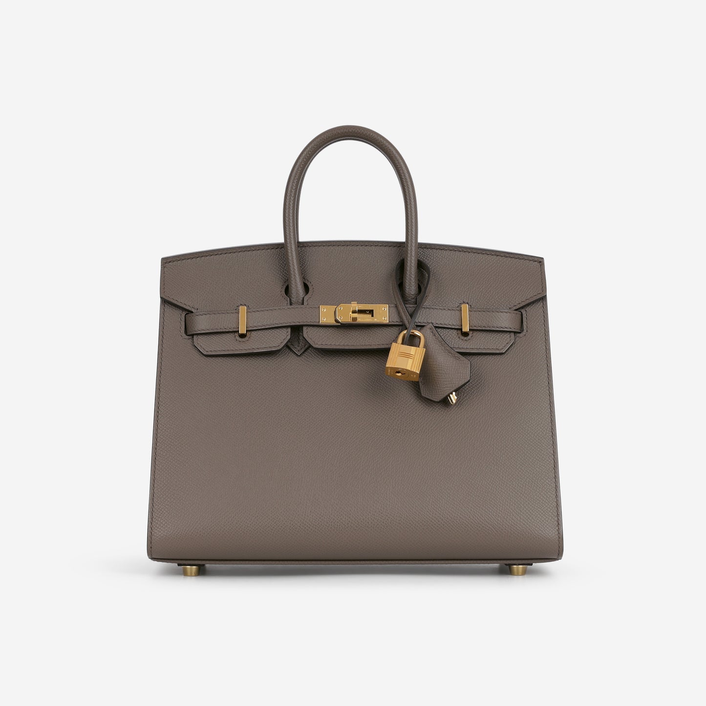 Hermès Birkin 25 Sellier - Gris Etain Epsom | Gold Hardware