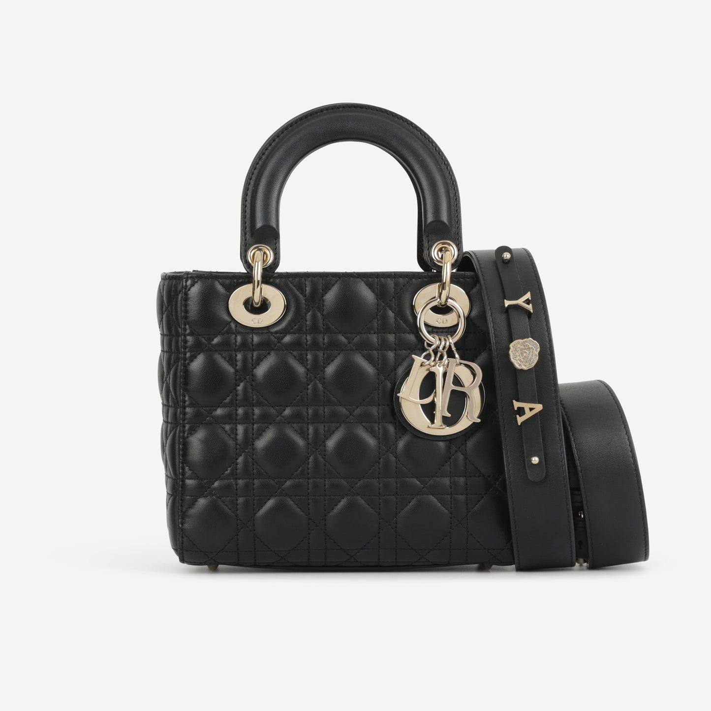 Dior Small ABCDior - Black Lambskin | Champagne Gold Hardware