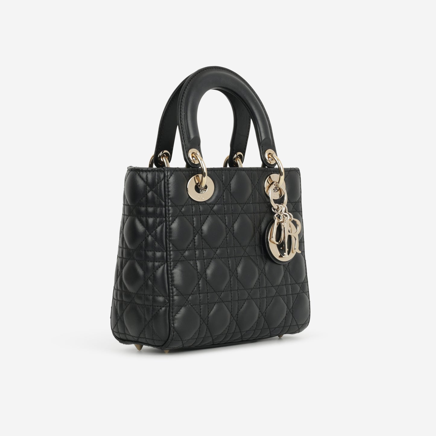 Dior Small ABCDior - Black Lambskin | Champagne Gold Hardware