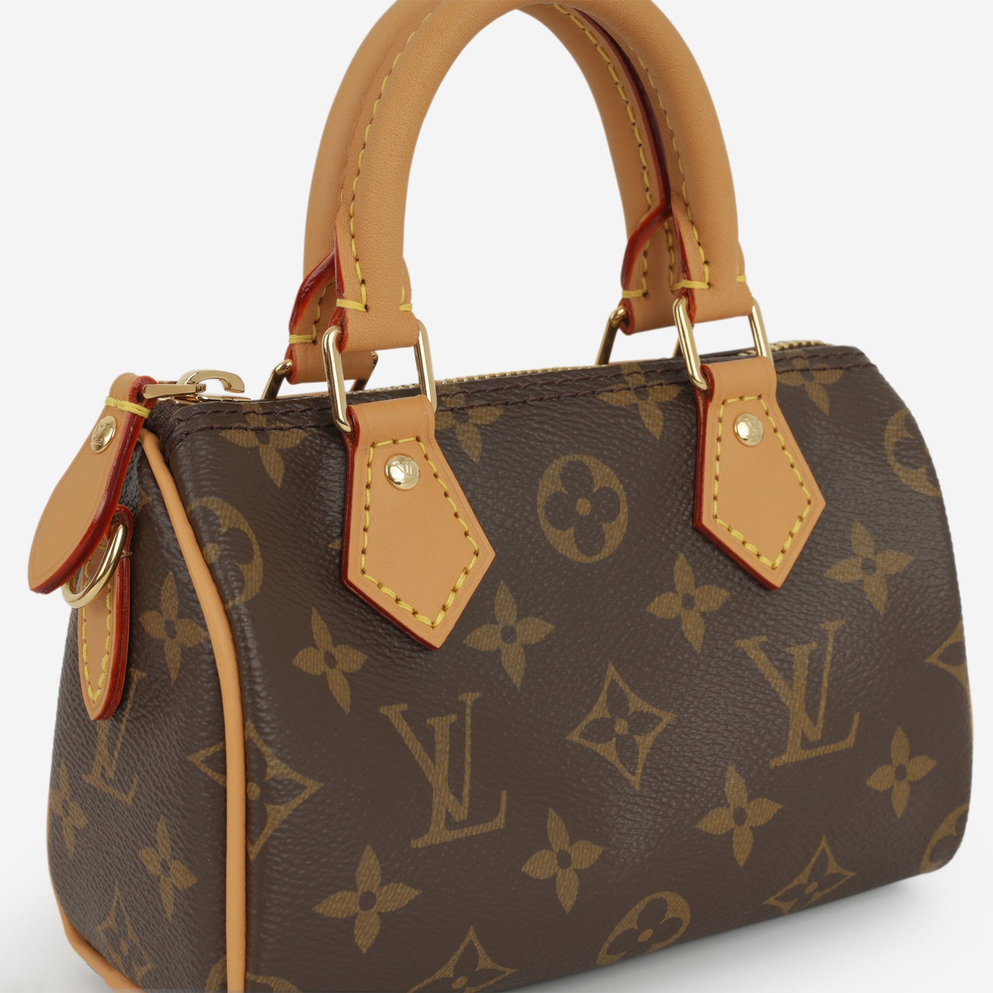 Louis Vuitton Nano Speedy - Monogram | Gold Hardware