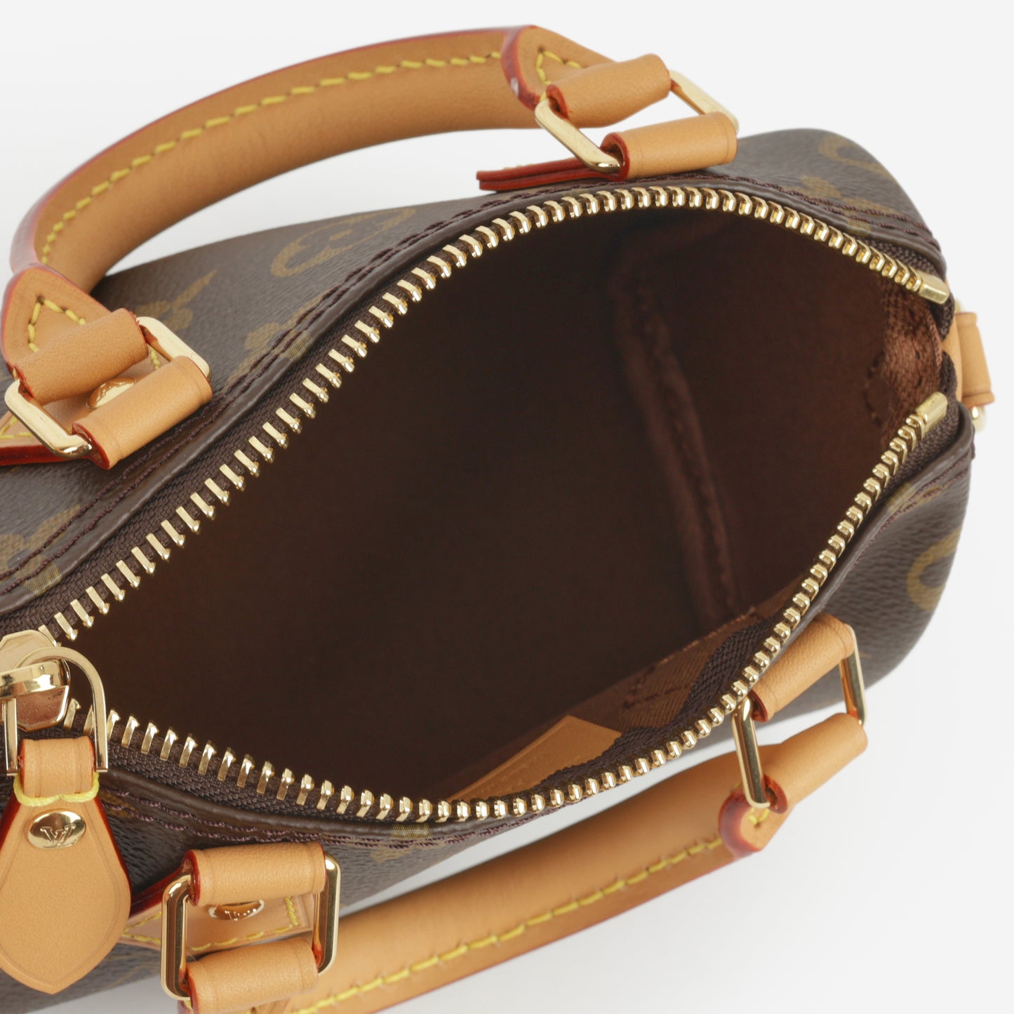 Louis Vuitton Nano Speedy - Monogram | Gold Hardware