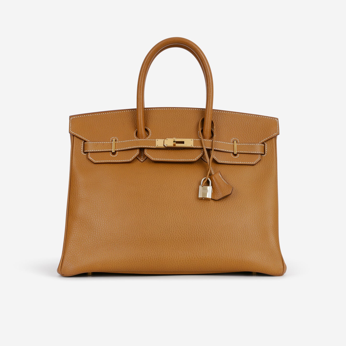 Hermès Vintage Birkin 35 - Gold Ardennes | Gold Hardware