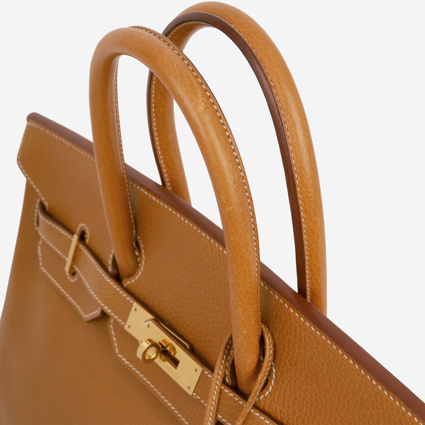 Hermès Vintage Birkin 35 - Gold Ardennes | Gold Hardware