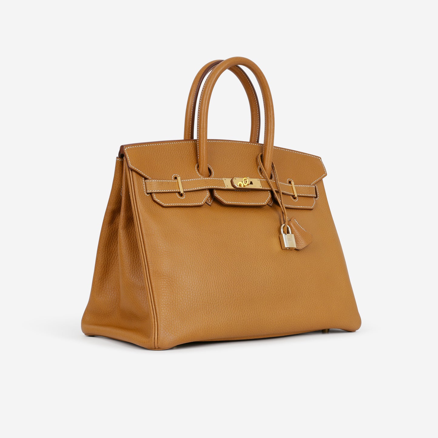 Hermès Vintage Birkin 35 - Gold Ardennes | Gold Hardware