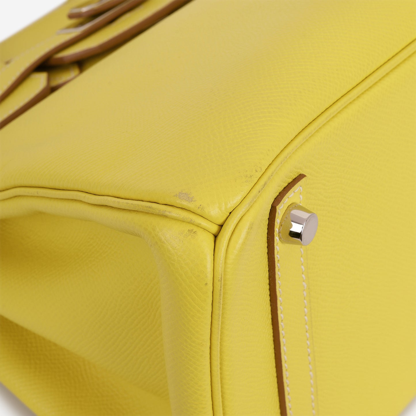 Hermès Birkin 30 Candy - Lime Epsom / Gris Perle | Palladium Hardware