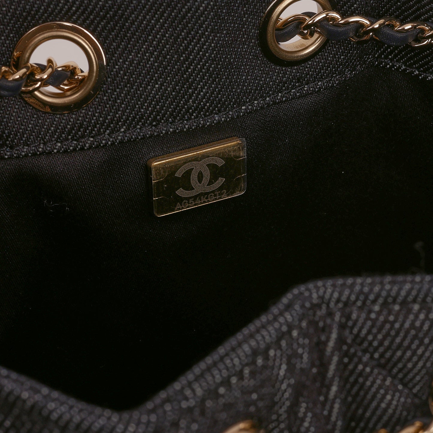 Chanel Mini 25 Hobo - Indigo Denim | Polished Champagne Gold Hardware