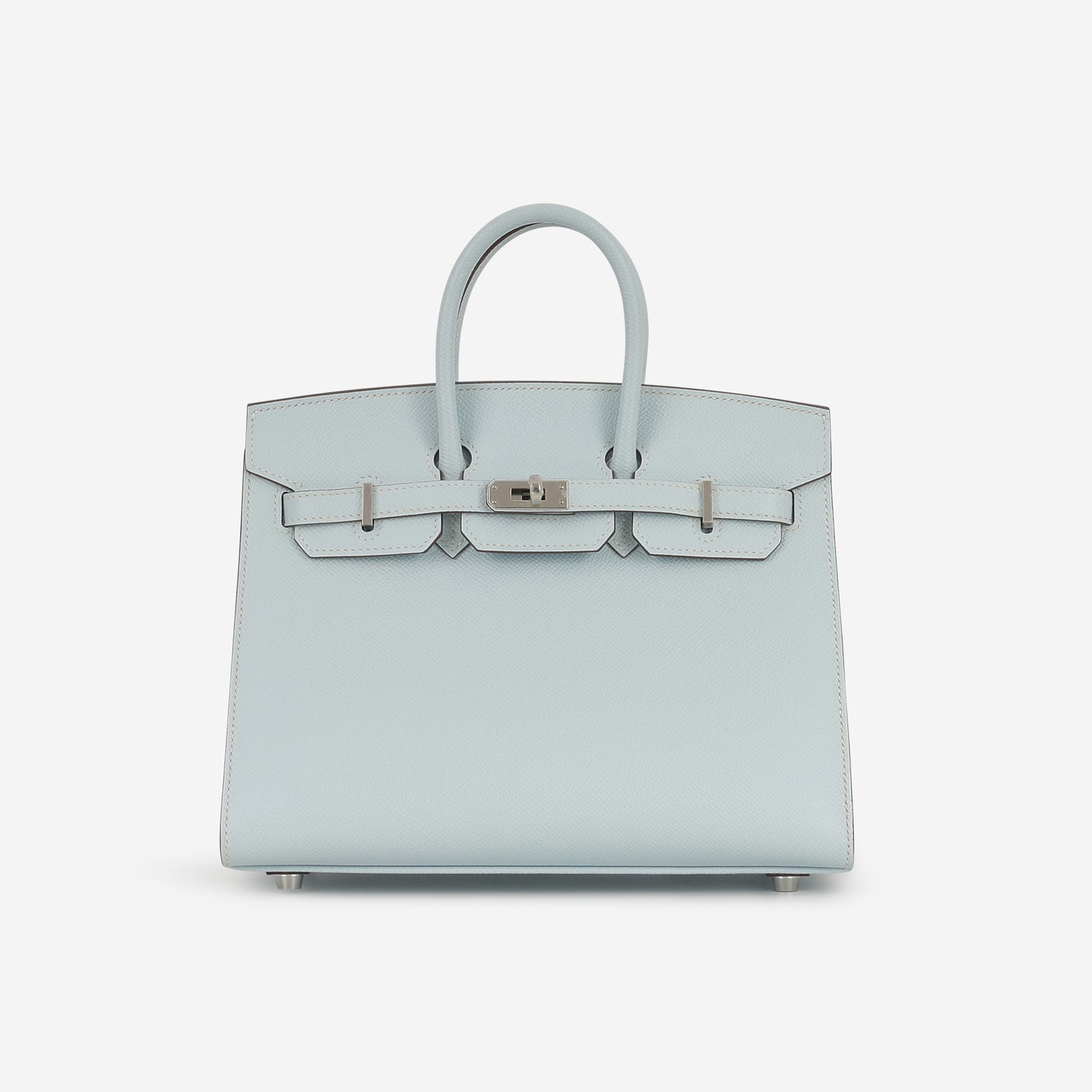 Hermès Birkin 25 Sellier - Bleu Brume Epsom | Palladium Hardware