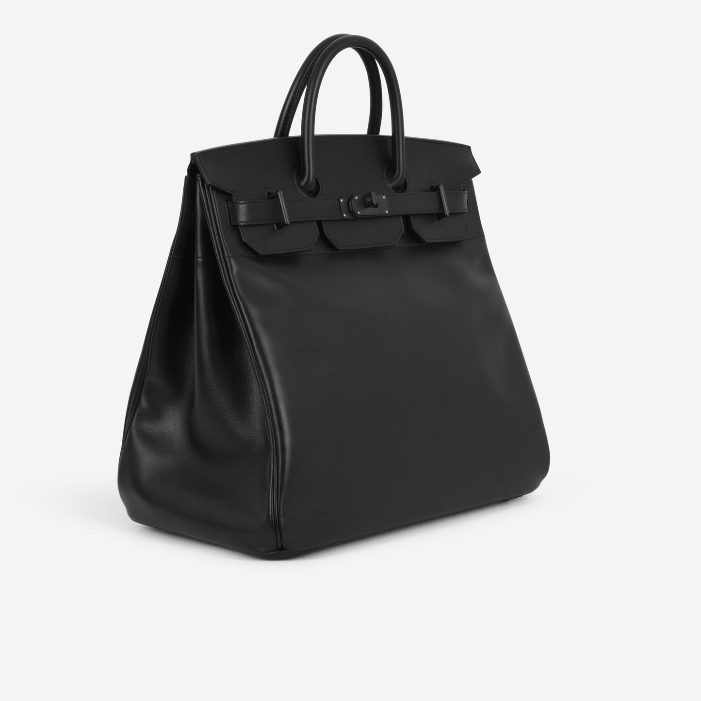 Hermès HAC 40 - So Black Evergrain