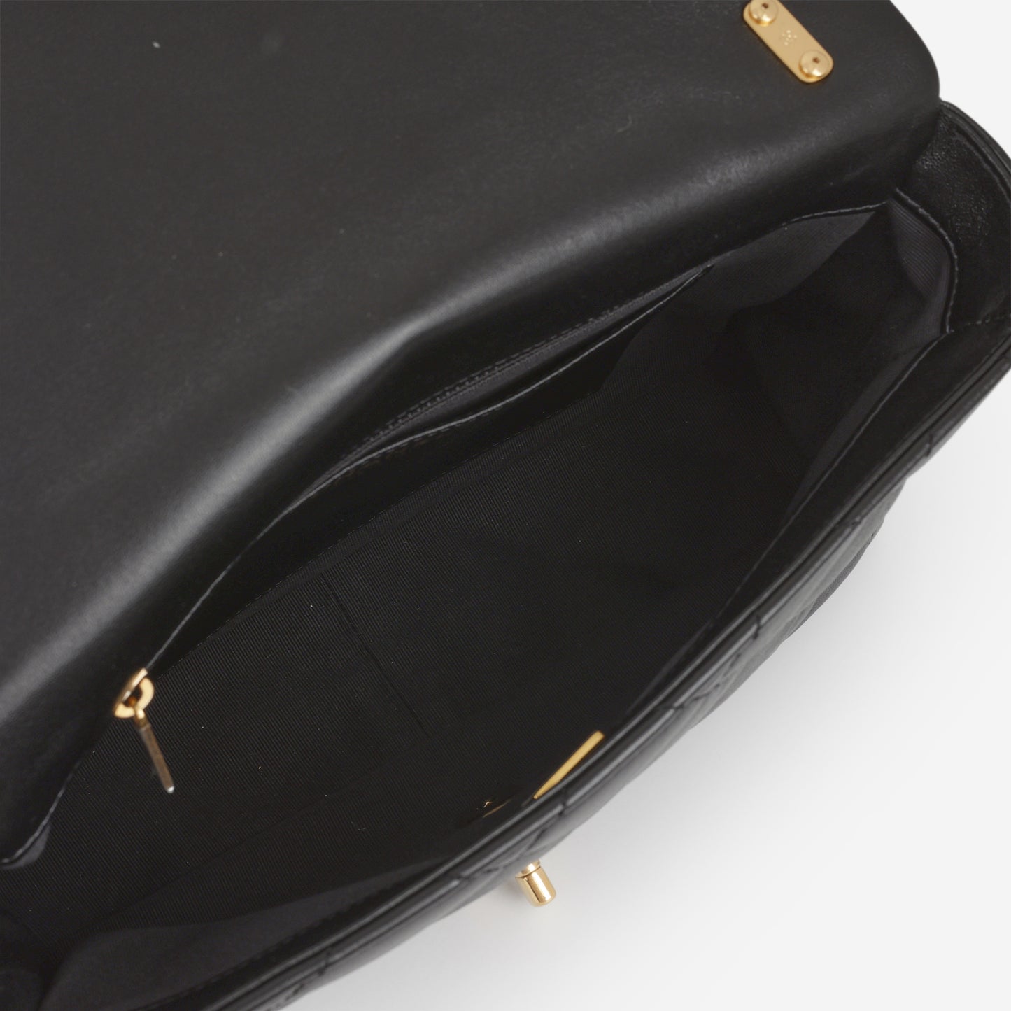 Chanel 22S Large CC Funky Town Flap Bag - Black Lambskin | Gold Hardware