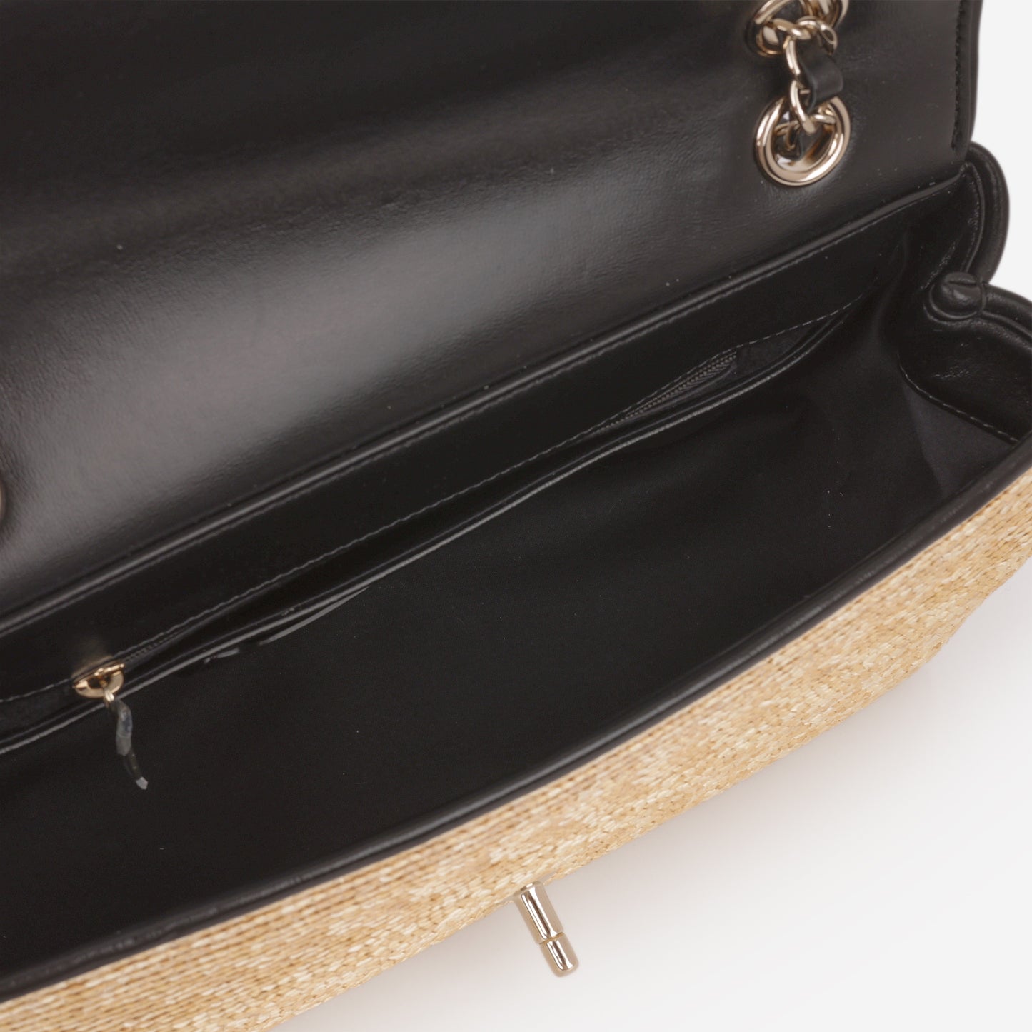 Chanel Cruise 2026 Flap Bag - Beige Raffia | Champagne Gold Hardware