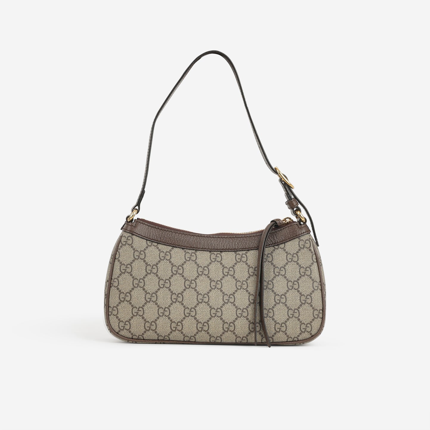 Gucci Small Ophidia Shoulder Bag - Monogram Coated Canvas | Gold Hardware
