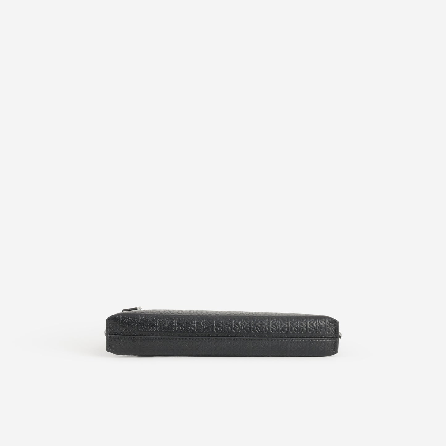 Loewe Repeat Anagram T Pouch - Black Monogram Calfskin | Gold Hardware