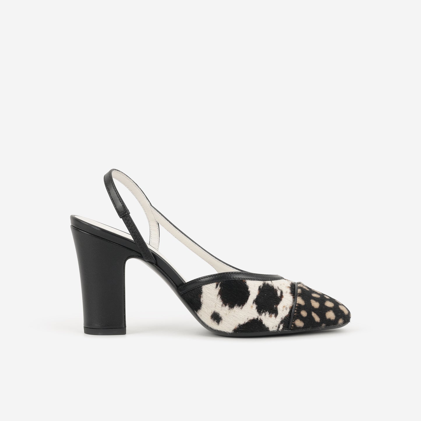 Chanel Spring Summer 2026 Slingbacks - White, Brown & Black | Size 36C