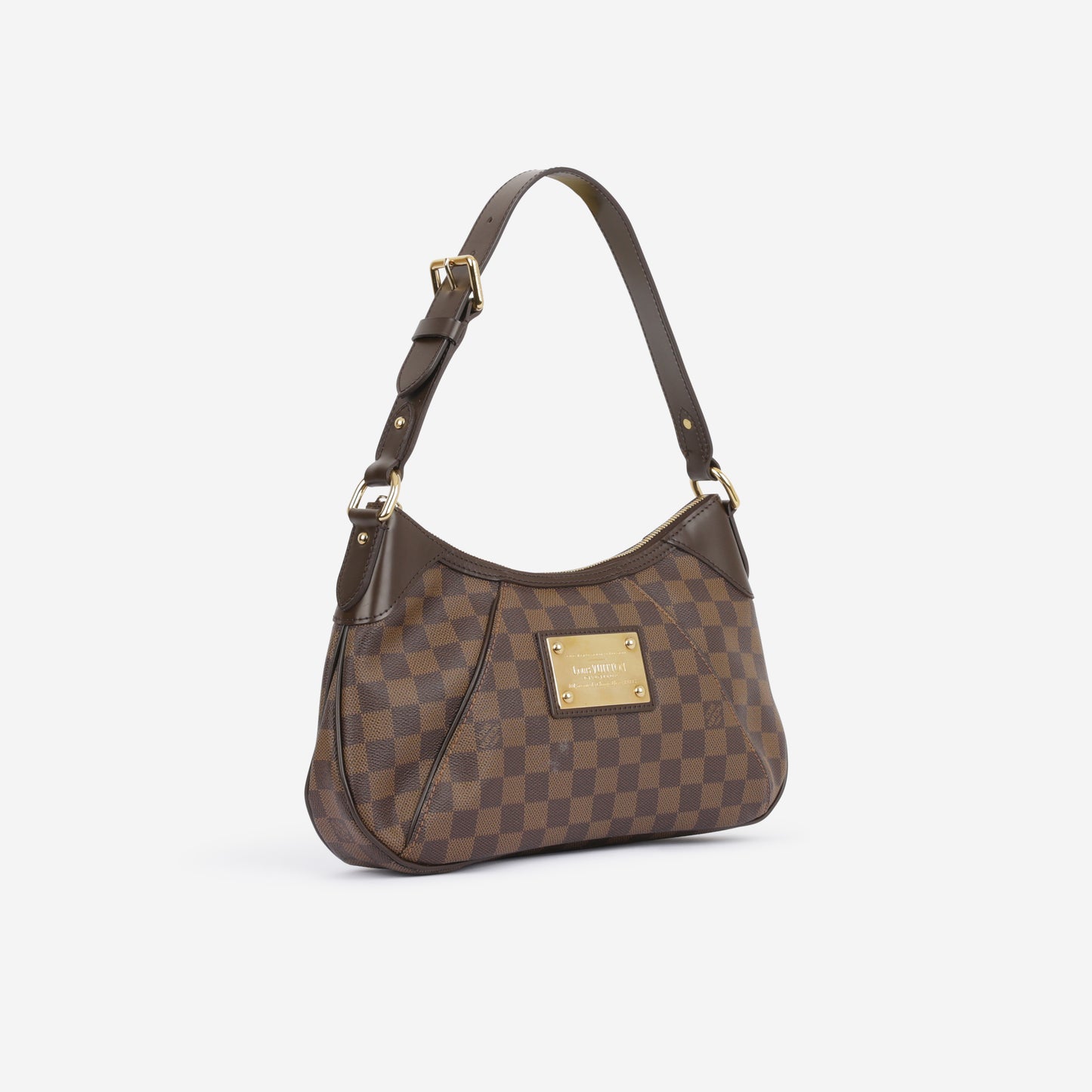 Louis Vuitton Thames Shoulder Bag - Damier Ebene Canvas | Gold Hardware